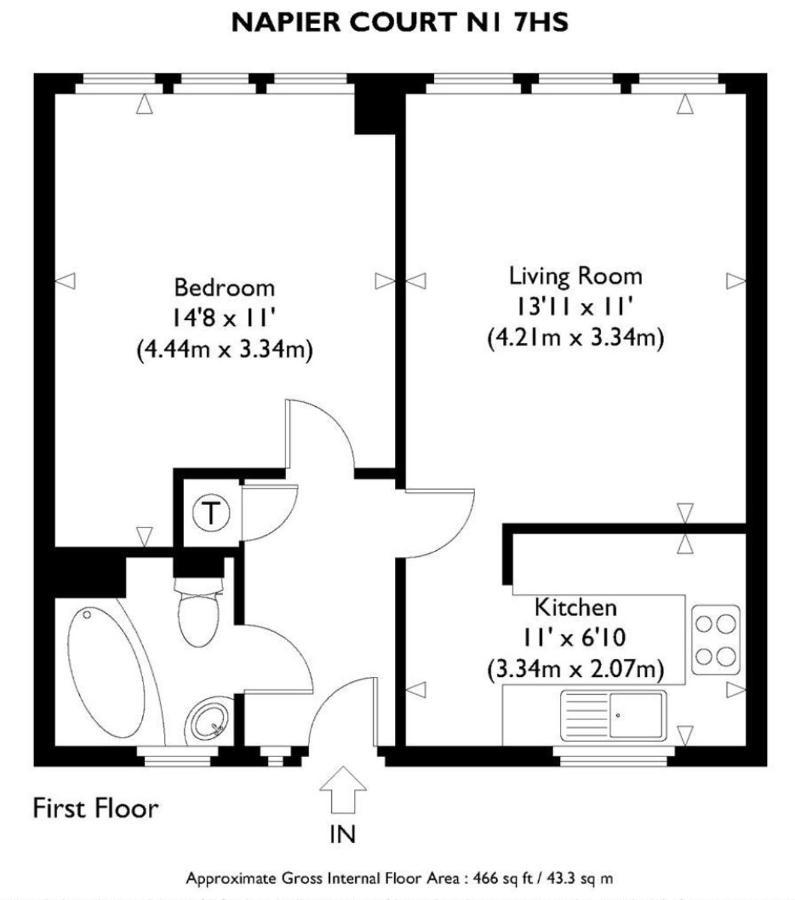 1 Bedroom Flat Close To City With Free Parking Arrangement ロンドン エクステリア 写真